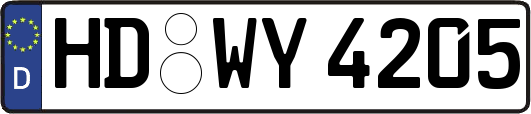 HD-WY4205