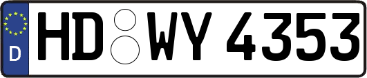 HD-WY4353