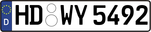 HD-WY5492