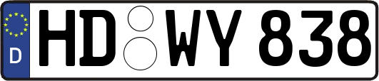 HD-WY838
