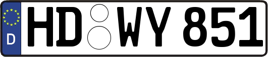 HD-WY851