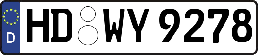 HD-WY9278