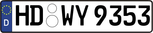 HD-WY9353