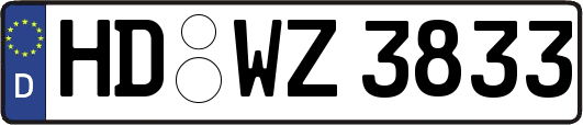 HD-WZ3833