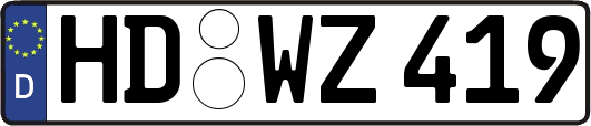 HD-WZ419