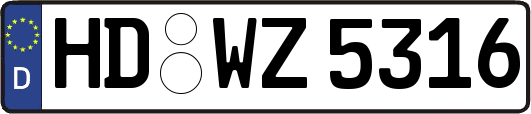 HD-WZ5316