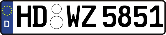 HD-WZ5851