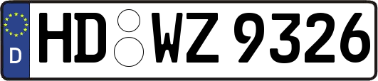HD-WZ9326