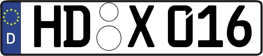 HD-X016