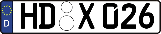 HD-X026