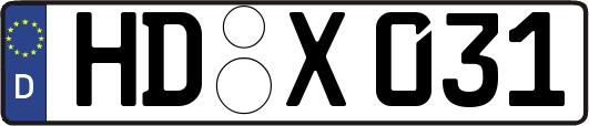 HD-X031