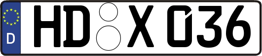 HD-X036
