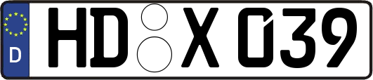 HD-X039