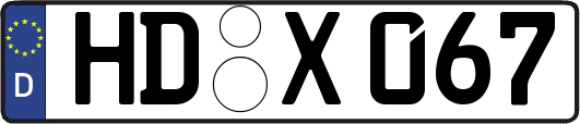 HD-X067