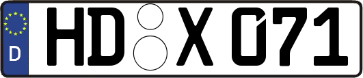 HD-X071