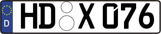HD-X076