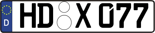 HD-X077