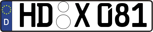 HD-X081