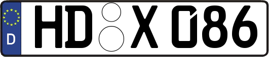 HD-X086