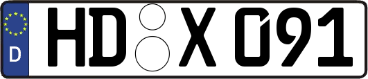 HD-X091