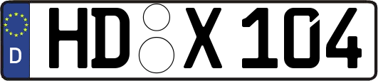 HD-X104