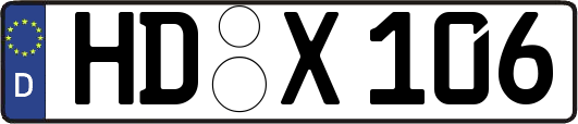HD-X106