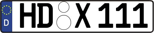 HD-X111