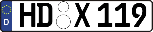 HD-X119