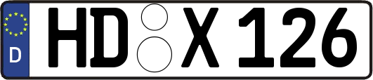 HD-X126