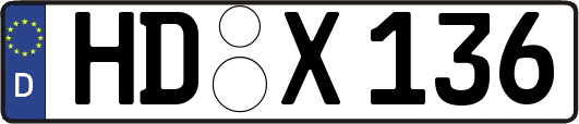 HD-X136