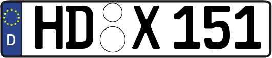 HD-X151