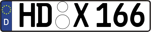 HD-X166