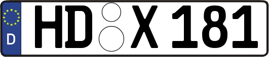 HD-X181