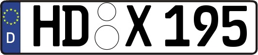 HD-X195
