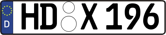 HD-X196