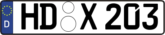 HD-X203