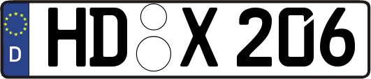 HD-X206