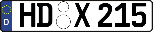HD-X215