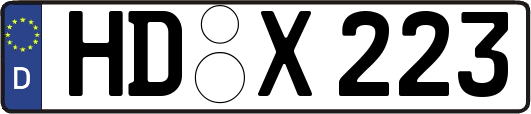 HD-X223