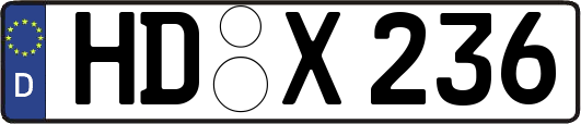 HD-X236