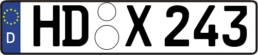 HD-X243