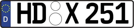 HD-X251