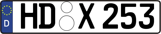 HD-X253