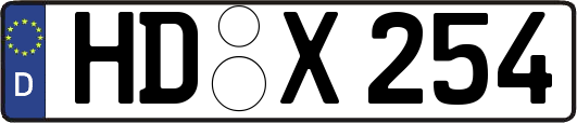 HD-X254