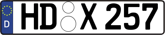 HD-X257