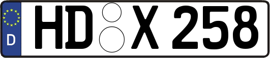 HD-X258