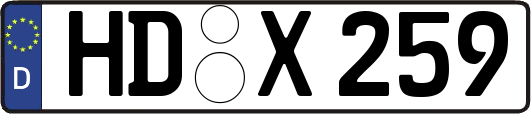HD-X259