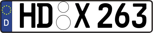 HD-X263