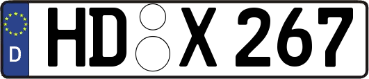 HD-X267