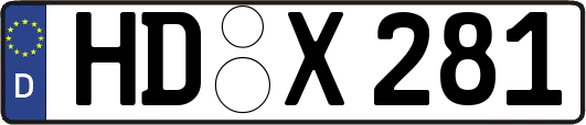 HD-X281